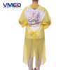Disposable Yellow PE Gown-4