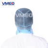 Blue Disposable Protective Non-woven Protective Hood-3