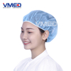  Light Blue Protective Non-woven Nurse Cap-3