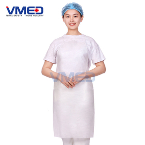 Disposable White SMS Apron