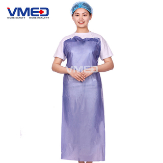 Disposable Purple PVC Apron