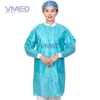  Disposable Medical Non-woven SMS Lab Coat with Knitted Cuffs