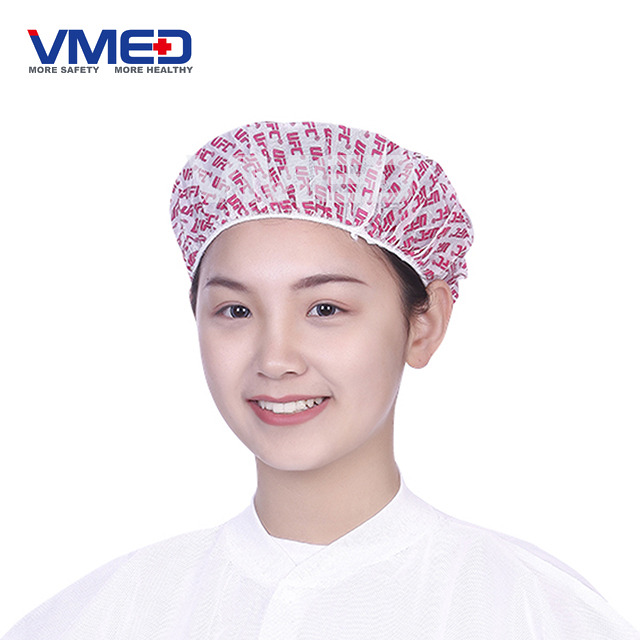 Disposable Sterile Non-woven Bouffant Cap 