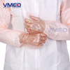 Disposable Pink PE Long Sleeve Gloves