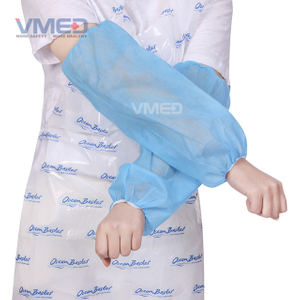  Disposable Blue Non-woven Sleeve Cover