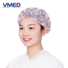Disposable Non-woven Bouffant Cap With Vegetable Print-2