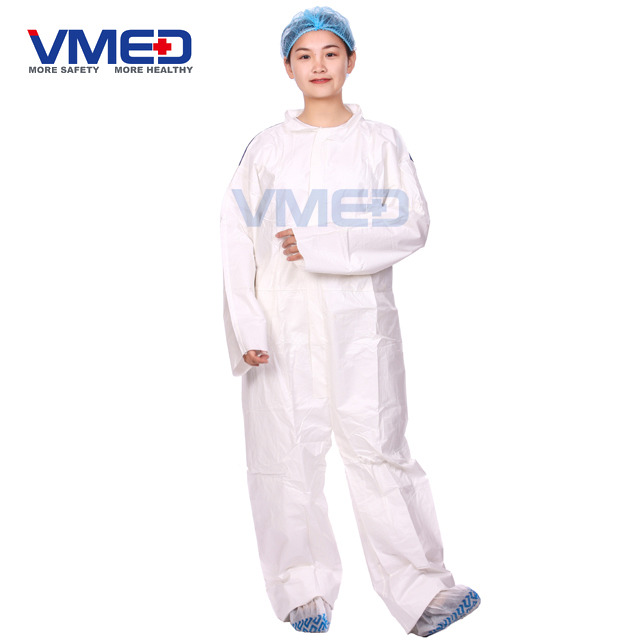 Disposable Micro-porous Protective Coverall-2