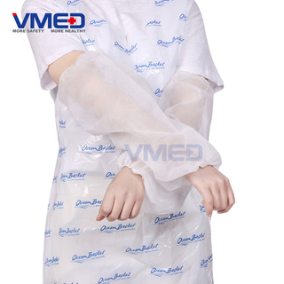 Disposable White Non-woven Sleeve Cover 