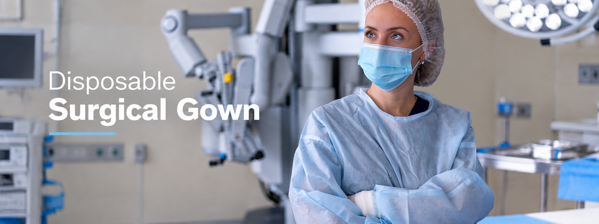 Disposable Nonwoven Surgical Gowns for Medical and Surgical Use