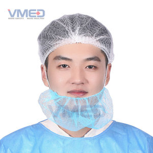 Disposable Blue SPP Beard Cover With Single Elastic