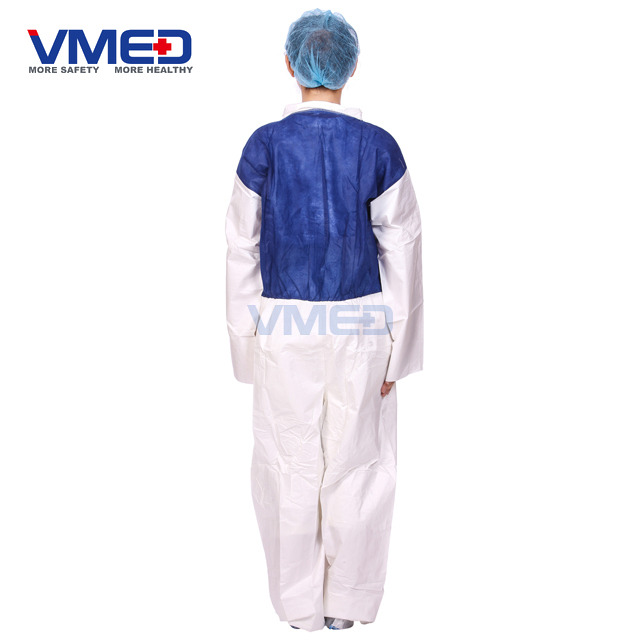 Disposable Micro-porous Protective Coverall-4