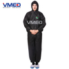 Disposable Black SMS Protective Coverall-1