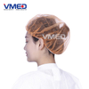 Orange Surgical Non-woven Bouffant Cap-3