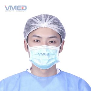 3-Ply Surgical Protective Face Mask with Tie on 