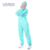 Disposable SPP Non-woven Green Coverall With Attached Hood