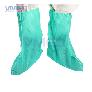 Disposable SPP Non-woven Green Boot Cover
