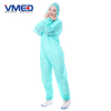 Disposable SPP Non-woven Green Coverall With Attached Hood