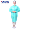 Disposable SPP Non-woven Green Lab Coat-2
