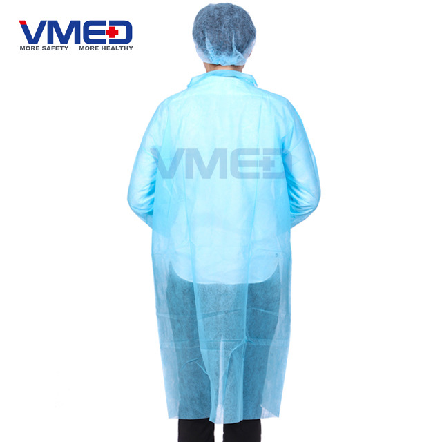 Disposable Industry Non-woven Lab Coat 