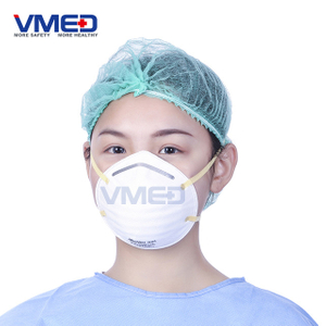 Cone Type Protective Face Mask with Elastic Head Band-1