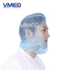 Blue Disposable Protective Non-woven Protective Hood-2