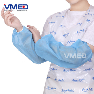  Disposable Blue Non-woven Sleeve Cover
