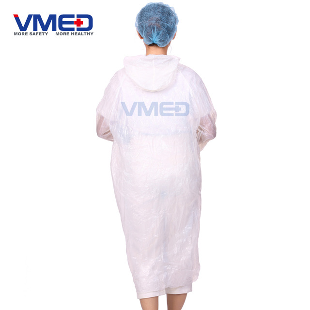 Disposable PE Rain Coat