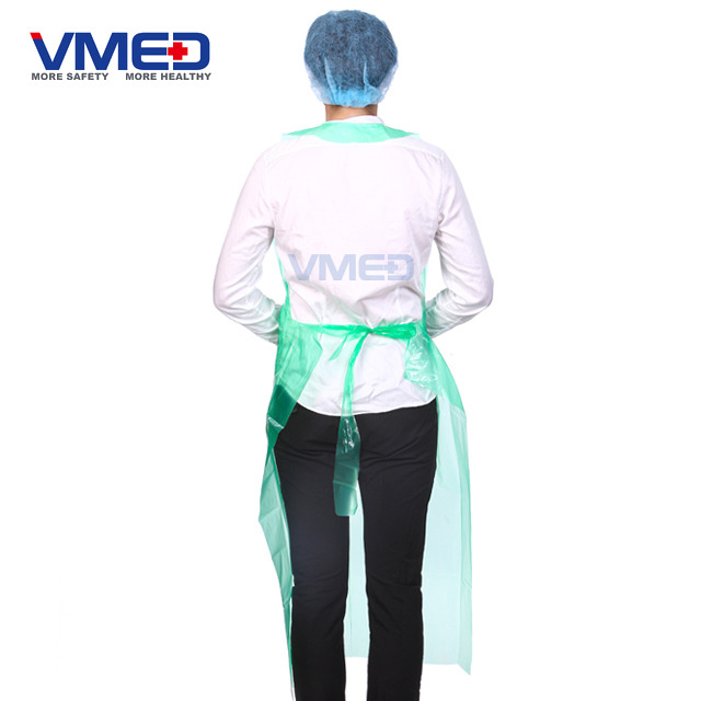 Disposable Green PE Apron