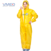 Yellow Chemical Protective Coverall