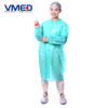 Disposable SPP Non-woven Green Lab Coat-1