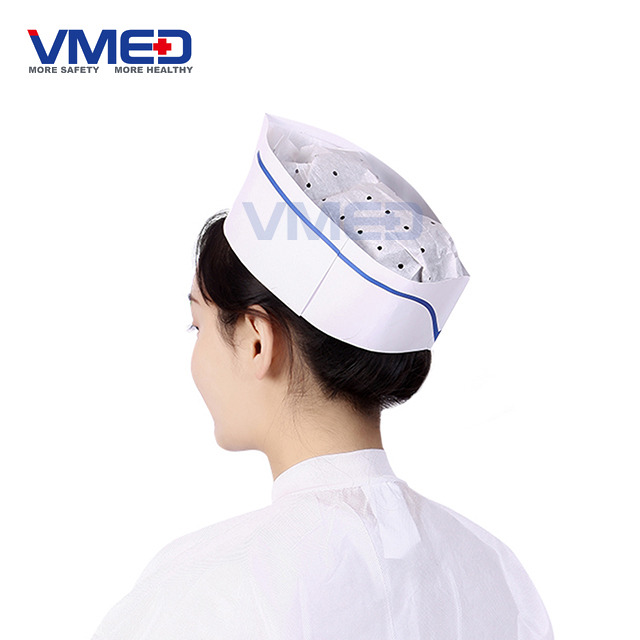 Disposable Protective Paper Chef Cap-3