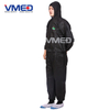 Disposable Black SMS Protective Coverall-2
