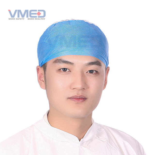 Disposable SMS+PP Doctor Cap With Elastic