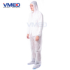 Disposable SPP White Coverall With Hood And Boots-2