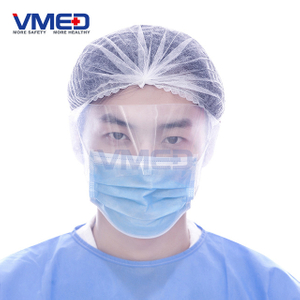  Disposable Professional Food Line Fine Fabric Face Wear
