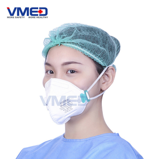N95 Protective Face Mask Ventilated with elastic