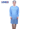 Disposable SMS Non-woven Surgical Gown With Knitted Cuffs-1