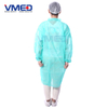 Disposable SPP Non-woven Green Lab Coat-5
