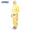 Disposable Yellow PP+PE TYPE 3/4 Coverall -3