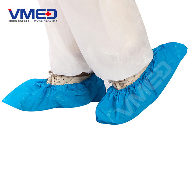 Disposable CPE Shoe Cover-3
