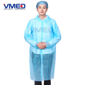 Disposable Industry Non-woven Lab Coat 