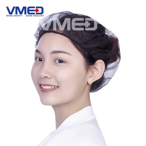Surgical Black Nylon Hairnet -1