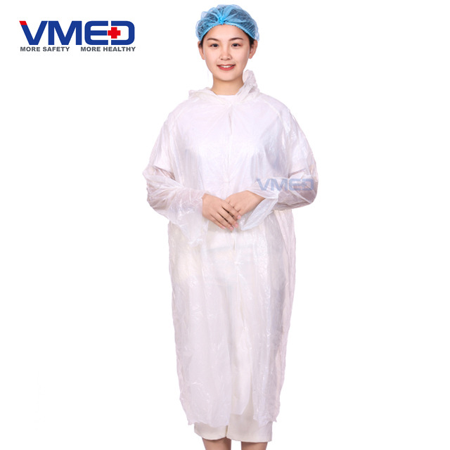 Disposable PE Rain Coat