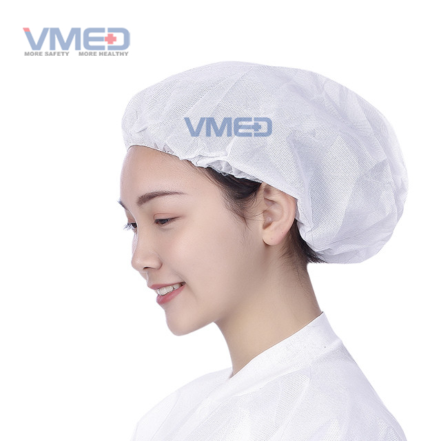 Disposable Industry Protective Bouffant Cap 