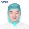 Disposable Green SPP Non-woven Hood-4