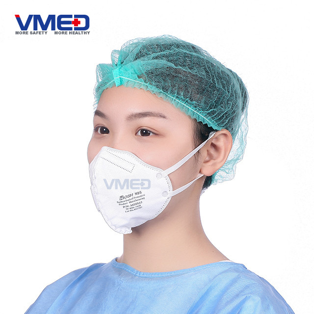 Disposable Folded N95 Mask With Valves-2