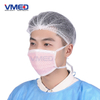 Disposable SPP Non-woven Pink Face Mask With Ties-2