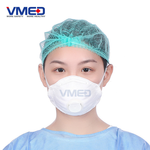 Disposable FFP2 Face Mask With Exhalation Valve-3
