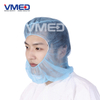 Blue Disposable Protective Non-woven Protective Hood-4