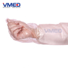 Disposable Pink PE Long Sleeve Gloves